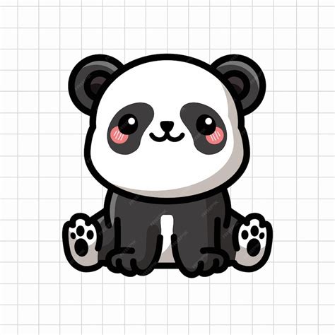 Premium Vector Cute Panda Vector Illustration Riset
