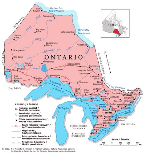 Tallest Building Map Of Ontario Province