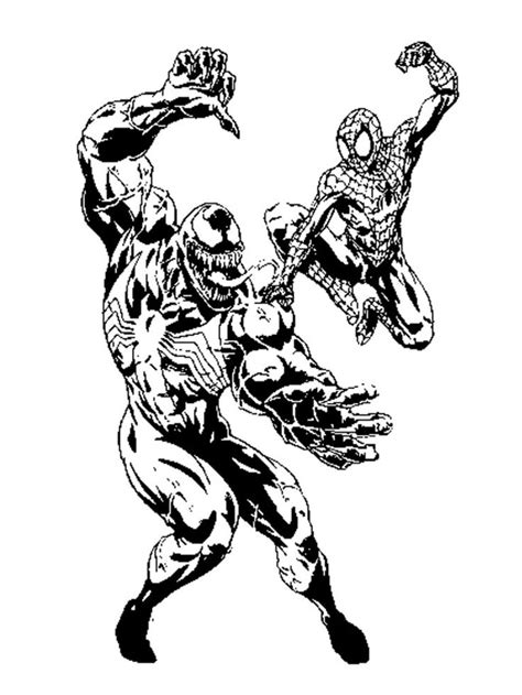 Like all other superheroes and their archenemies, venom, one of the nemeses of spiderman is an interesting choice for coloring. Free Printable Venom Coloring Pages For Kids | Spiderman ...