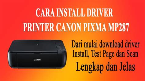 Colour inkjet printer, copier and scanner. Cara install driver printer canon pixma mp287 lengkap ...
