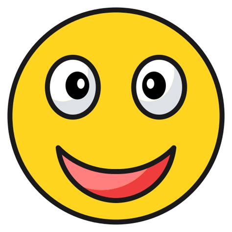 Emoji Tertawa Senyum Bahagia Emoticon Avatar Dan Emoticon Icons
