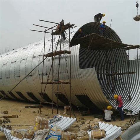 Galvanized Welded Corrugated Steel Culvert Pipe China Tube And Duct