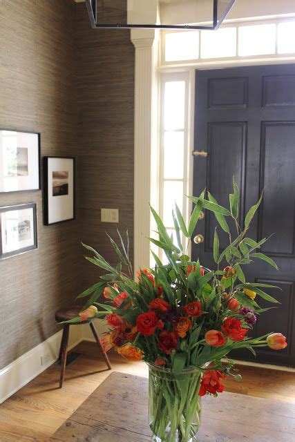 Check spelling or type a new query. BEFORE AND AFTER OF THE FOYER | Seagrass wallpaper, House ...