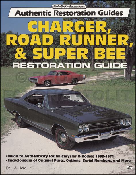 1968 Dodge Charger Coronet Dart Repair Shop Manual Reprint