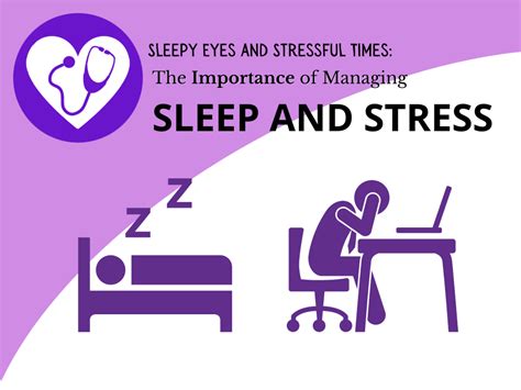 Sleepy Eyes And Stressful Times The Importance Of Managing Sleep And