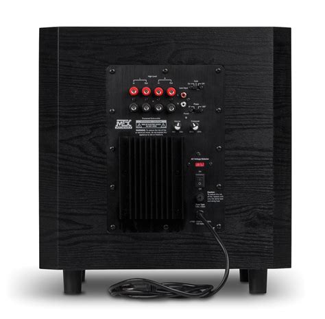 Tsw10 10 Home Theater Powered Subwoofer Mtx Serious About Sound