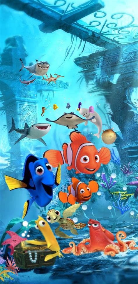 Nemo Fish Reef Hd Phone Wallpaper Peakpx