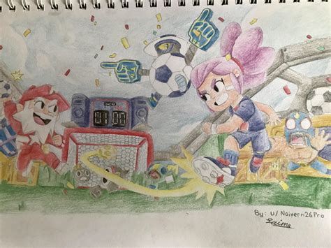 I drew the brawl stars loading screen : Brawlstars