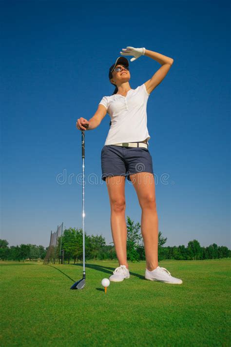 Woman Golf Player Stock Photo Image Of Exercise Girl 42326014