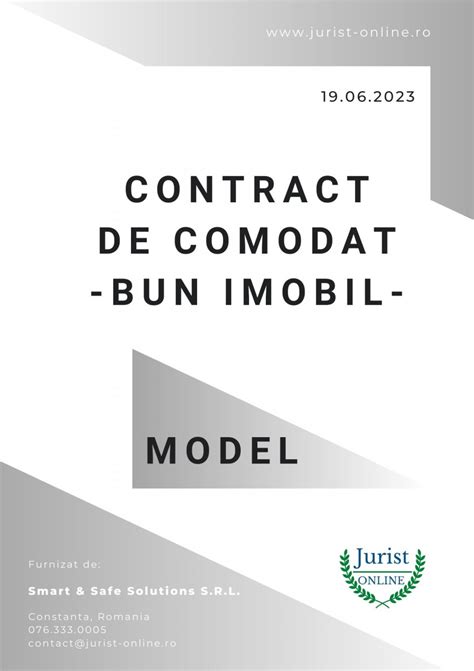 Model Contract De Comodat Echipament Hot Sex Picture