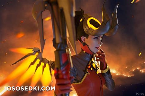 Devil Mercy Overwatch Haku Naked Cosplay Asian Photos Onlyfans Patreon Fansly Cosplay