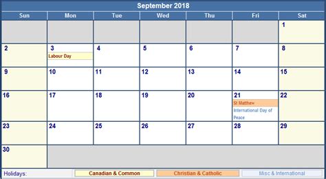 Free September 2018 Calendar In Printable Format Templates Calendar