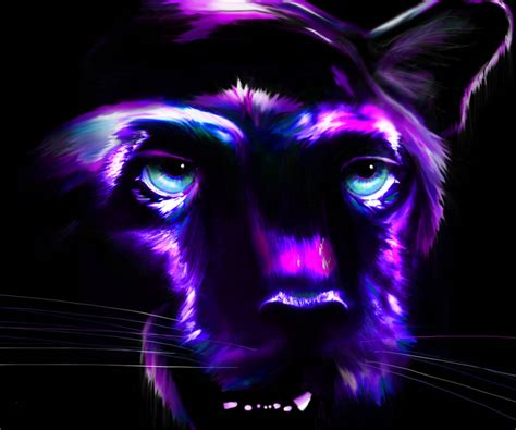 Purple Panther By Stcrispin On Deviantart