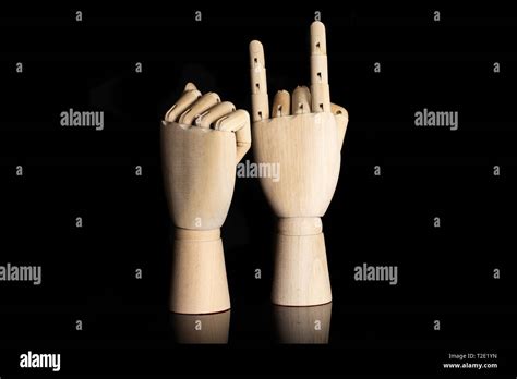 Hand Sign Horns High Resolution Stock Photography And Images Alamy