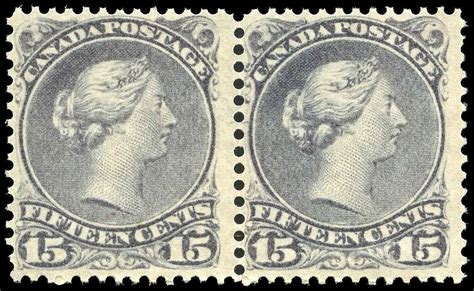 Buy Canada 29vi Queen Victoria 1868 15¢ Cracked Plate Arpin
