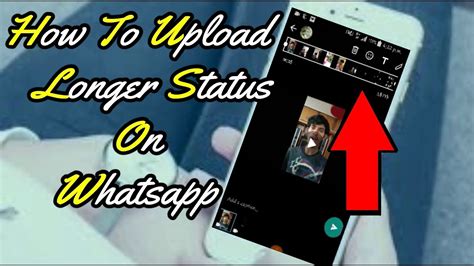 Change the time of split to share. How To Upload Longer Videos On Whatsapp Status - YouTube