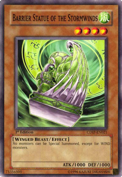 Barrier Statue Of The Stormwinds Yu Gi Oh
