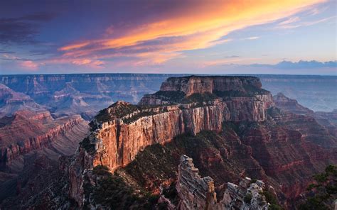 Cliffs North Rim 4k Grand Canyon National Park Arizona Sunset 4k