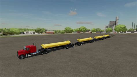 Demco Side Dump Road Train Edition V10 Farming Simulator 22 Mod