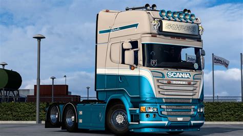 Metallic Skin für Scania v1 0 ETS2 ETS2 ATS Mod
