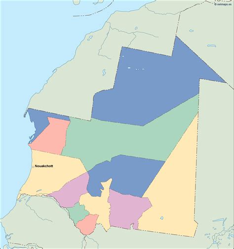 mauritania vector map. Vector Eps maps | Order and download mauritania vector map. Vector Eps maps
