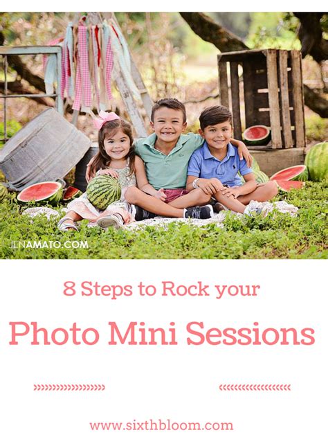 8 Steps To Rock Your Photo Mini Sessions Photography Mini Sessions