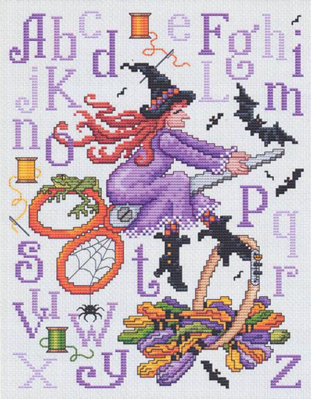 Cross stitch freebies counted cross stitch patterns cross stitch charts cross stitch embroidery hand embroidery fall cross stitch halloween cross stitches halloween with thy needle boo to you counted cross stitch patterns at thecottageneedle.com autumn fall holidays pumpkinhead. Witch's Stitches by Sue Hillis Counted Cross Stitch Pattern