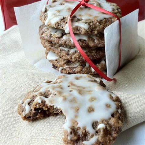 Iced Oatmeal Spice Cookies Recipe Spice Cookie Recipes Spice