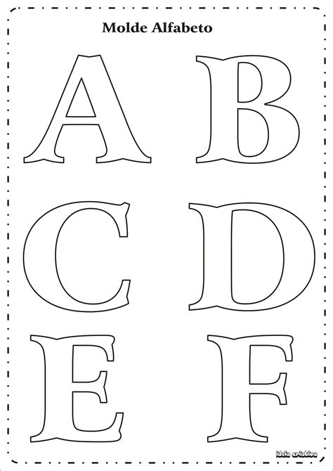 Molde De Letras Para Imprimir Alfabeto Completo Moldes De Letras Sexiz Pix