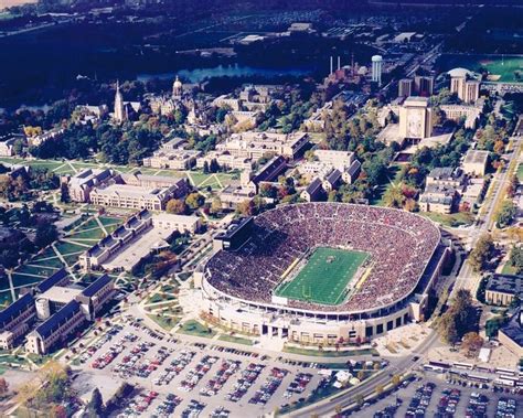 While it could sit cold and empty, waiting for spring and starting nines to take the field again, that's less fun than playing host to notre dame football. Notre Dame Football Stadium Seating Capacity - Apps for ...