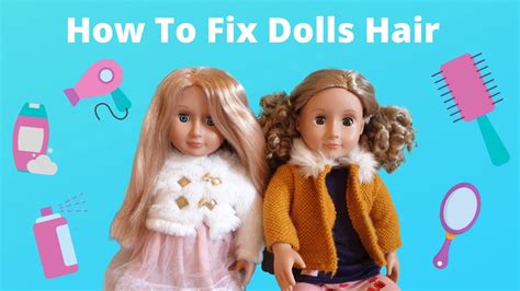 How To Fix Frizzy Doll Hair How To Fix Frizzy Doll Pony Hair With