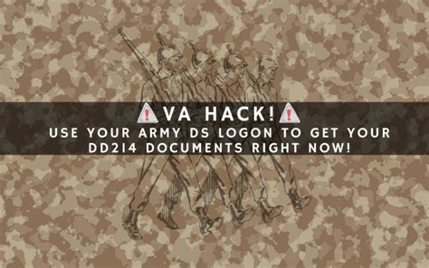 How To Obtain Your Dd214 With Army Ds Logon Strategic Veteran
