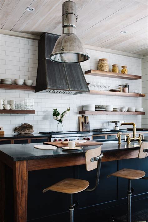 Rustic Industrial Kitchen Design Smith Hanes Studio Industrial