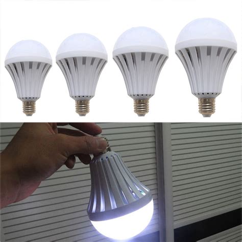 Led 5w 7w 9w 12w 15w Emergency Light Bulb Rechargeable Intelligent Lamp