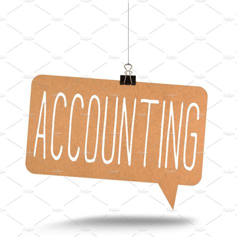 Accounting Word On Cardboard High Quality Business Images ~ Creative