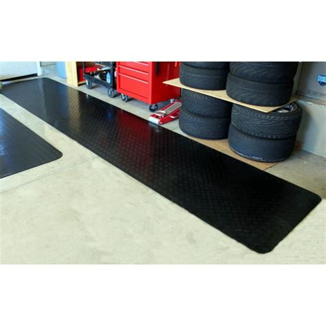 Mats Inc Black Garage Floor Protection Utility Mat 3x15 Walmart