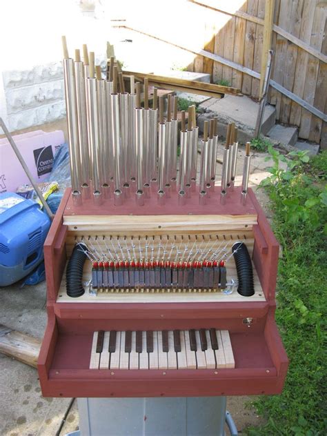 Mini Calliope Organ Homemade Instruments Making Musical Instruments