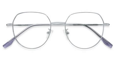 c1445 round white eyeglasses frames leoptique