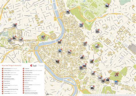 10 Beautiful Printable Map Rome City Centre Printable Map