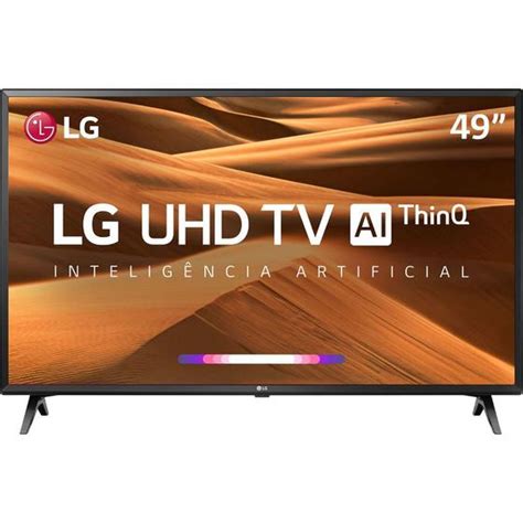 Smart TV Led 49 LG 49UM731 Ultra HD 4K Thinq AI Conversor Digital