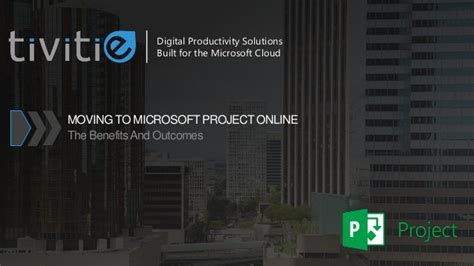 Moving To Microsoft Project Online