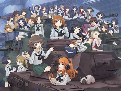 Masakichi Akiyama Yukari Caesar Girls Und Panzer Erwin Girls Und