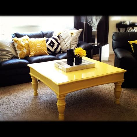 It makes the perfect perch for decorative serving trays or even board games for game nights with friends and family. This is what we're doing! Black couch with black and white ...