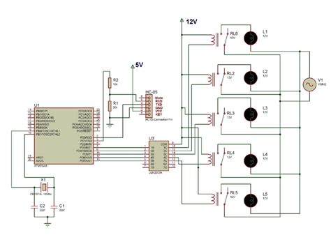 Circuit Diagram Of The Microcontroller Board Download Scientific Diagram
