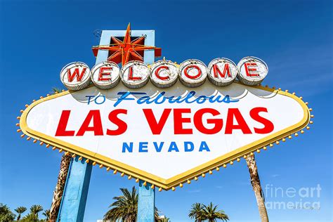 Welcome To Las Vegas Sign Vibrant Photograph By Aloha Art Pixels