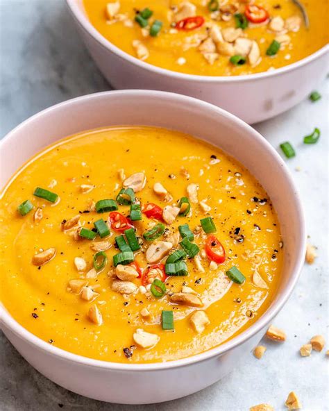 Maybe you would like to learn more about one of these? Vegan Thai Sweet Potato Soup Recipe | Healthy Fitness Meals