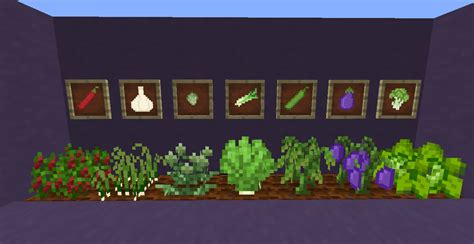 Minecraft En Txt Todos Los Cultivos En Harvestcraft Vegetales