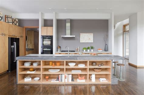 Fascinating Open Shelving Kitchen Islands That Will Make Your Kitchen