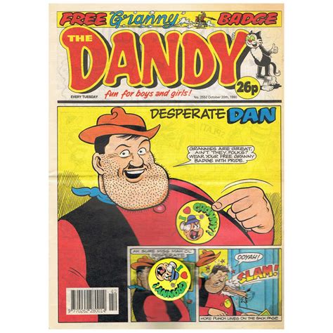 20th October 1990 Buy Now The Dandy Comic Issue 2552