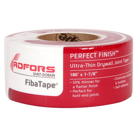 Fibatape Perfect Finish 1 78 In X 180 Ft Fiberglass Self Adhesive Mesh